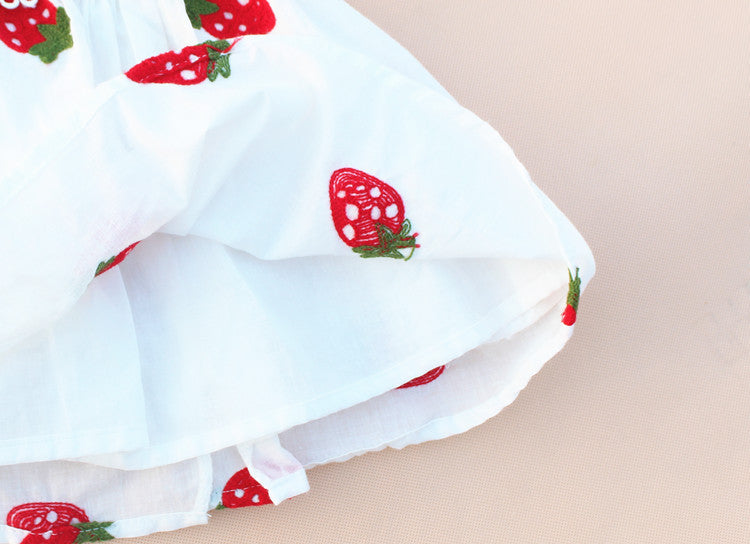 Summer New Baby Girls' Embroidered Dress