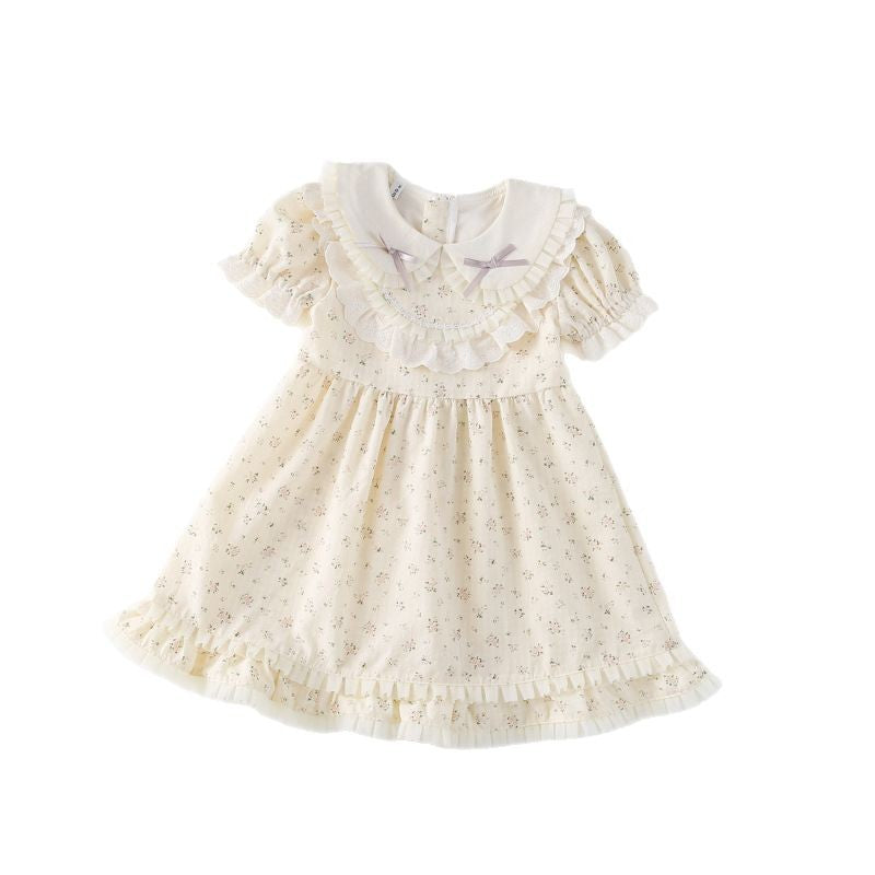 Summer New Girls Sweet Floral Dress