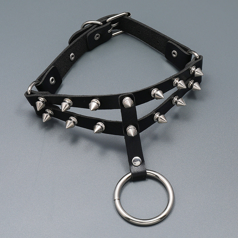 Leather Necklace Simple Women's Neck Chain