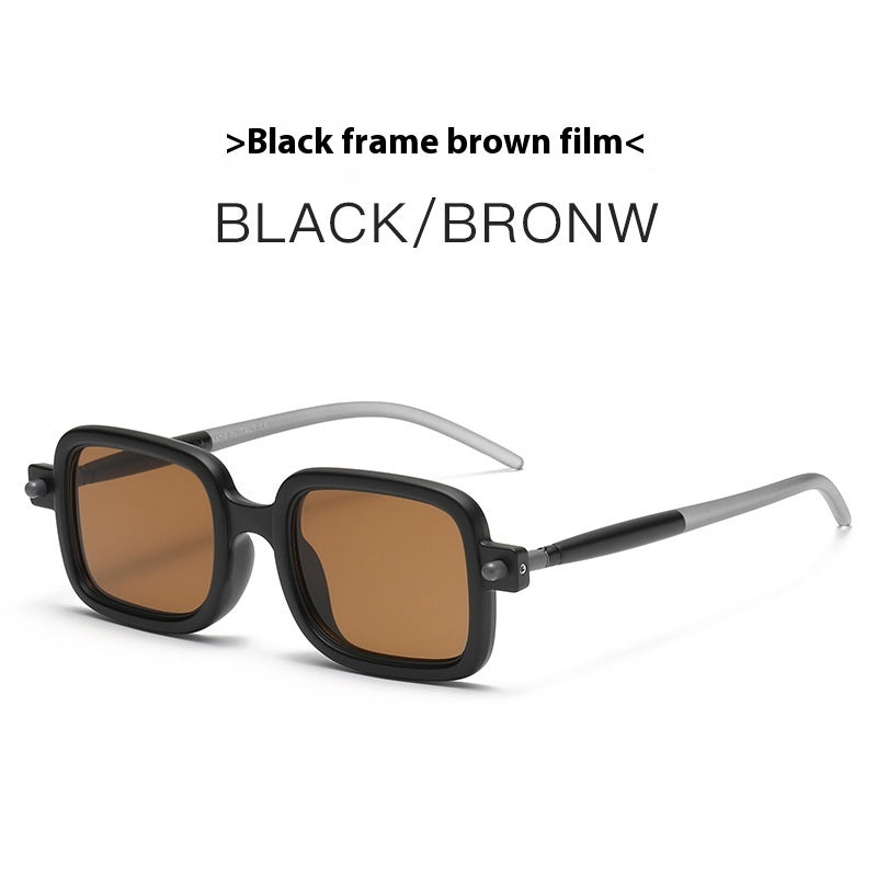 Retro Artistic Square Sunglasses Women