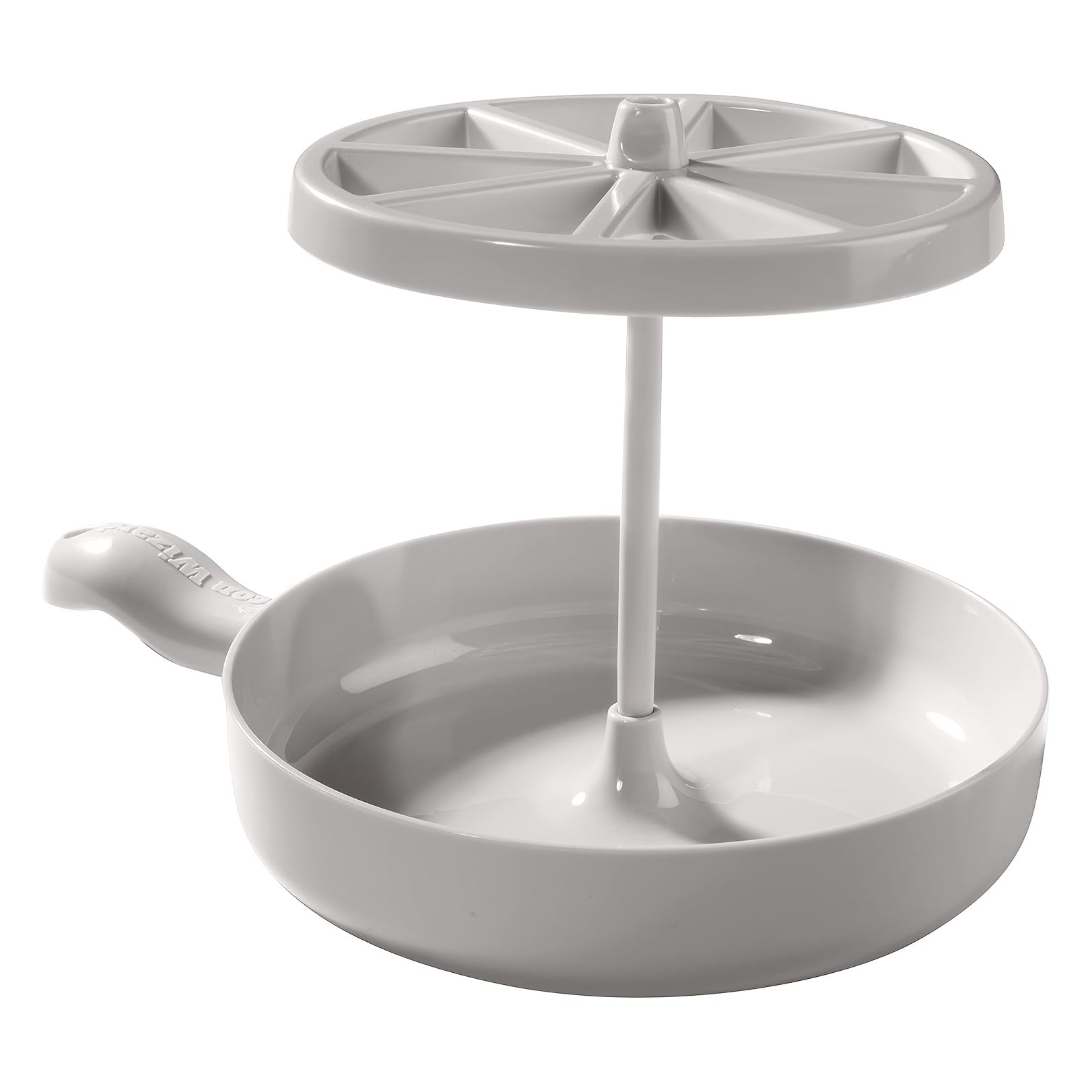 [Healthy Bacon Cooker] Non-Electric Microwave Bacon Cooker, Polypropylene (PP) Material, Food Contact Safe, with Grease Catcher for Healthier Cooking, Quick Meal Prep, Durable Kitchen Item, Circular Bacon Cooker