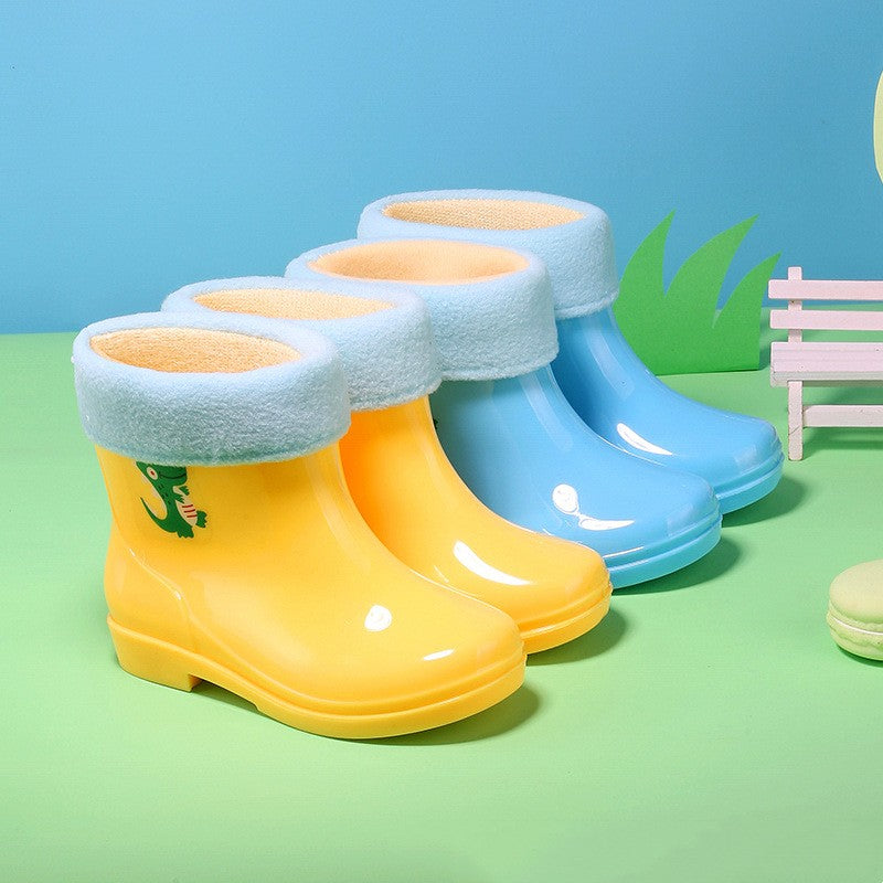 Bunny Rain Boots Children's Middle Tube Non-slip