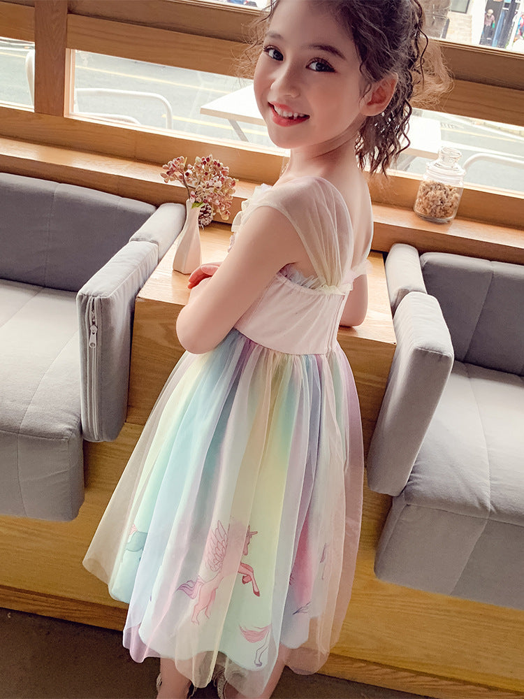 Girls' Fashion Personalized Summer New Dress