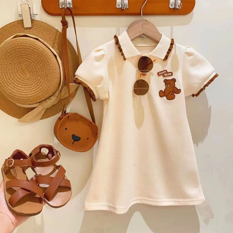 Baby Girl Sleeveless Princess Style Vest Dress