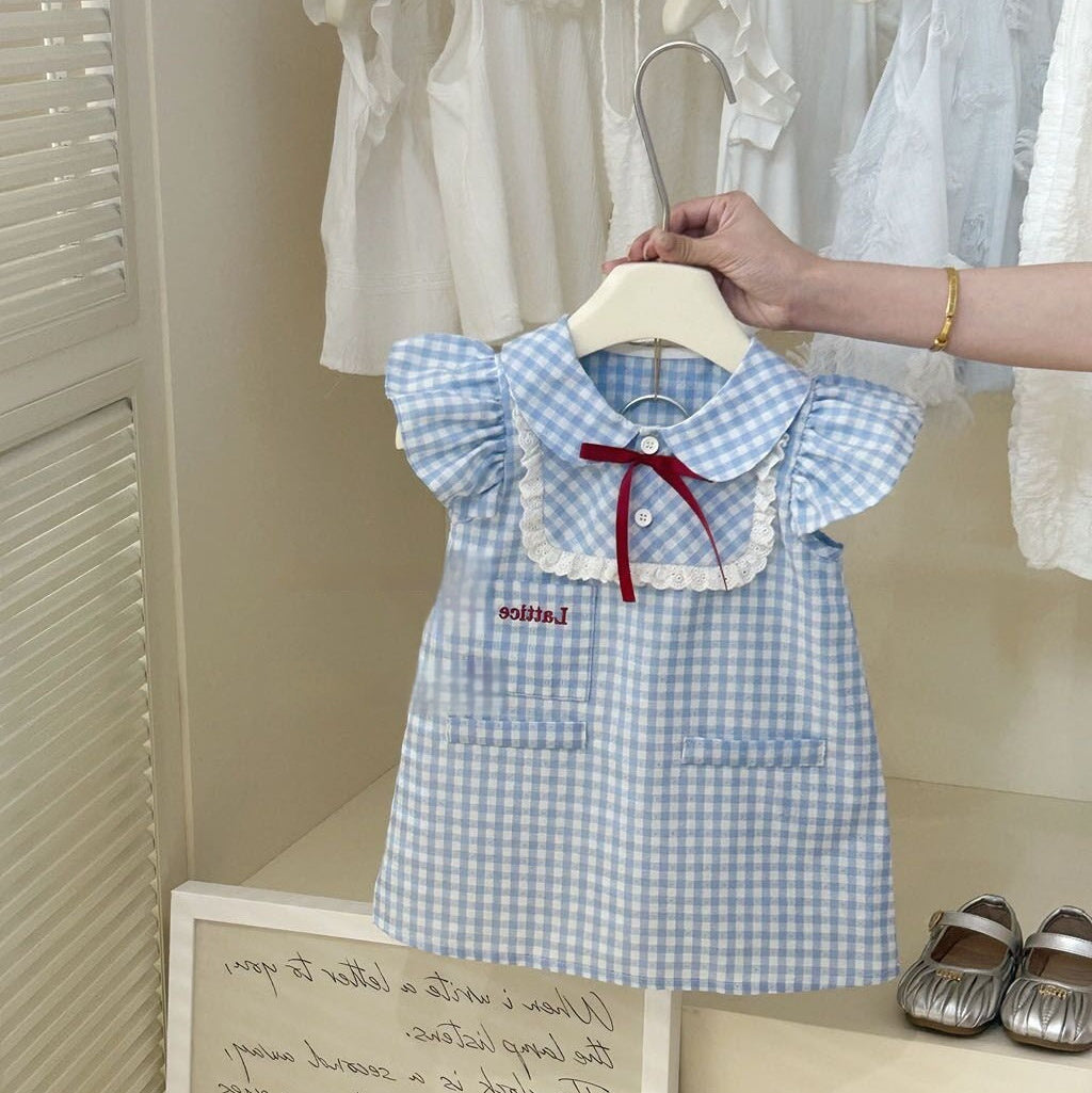 Baby Girl Sleeveless Princess Style Vest Dress