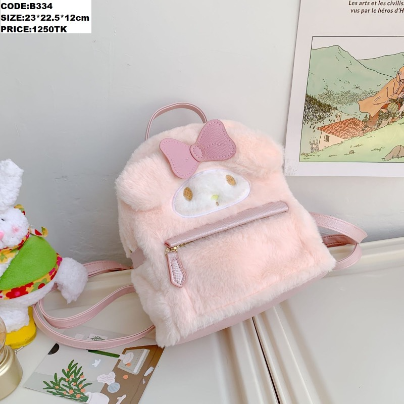 fashionable cute bunny girls casual backpack