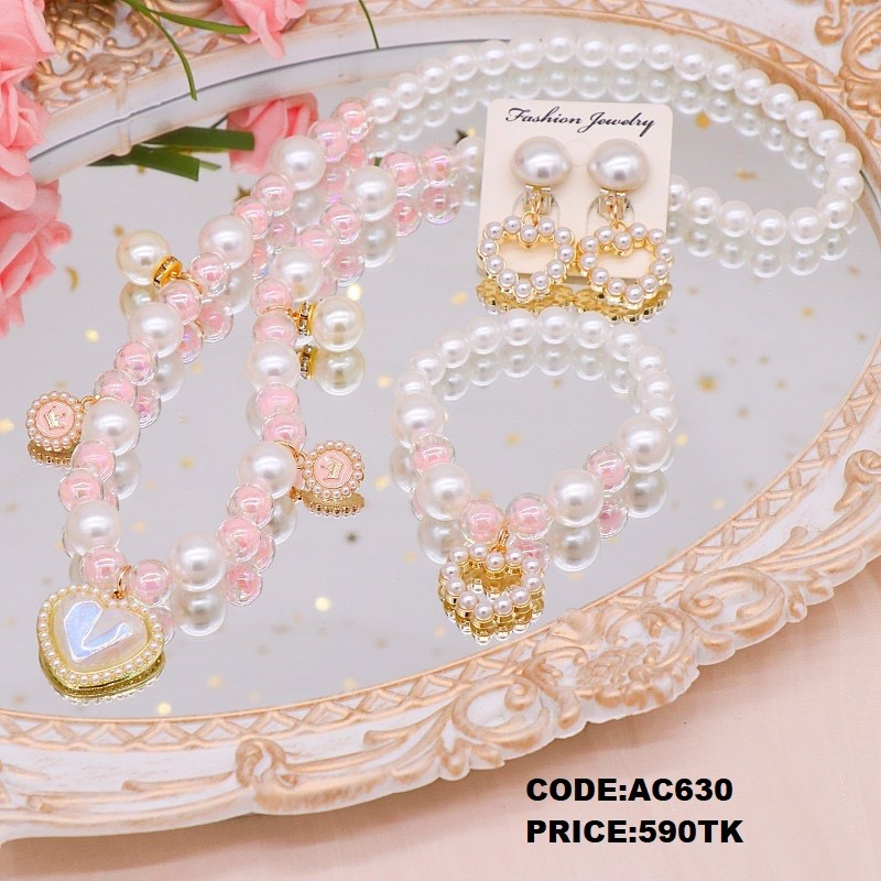 Children's princess Pearl Necklace