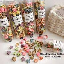 cute Flowe Hair Clip Box