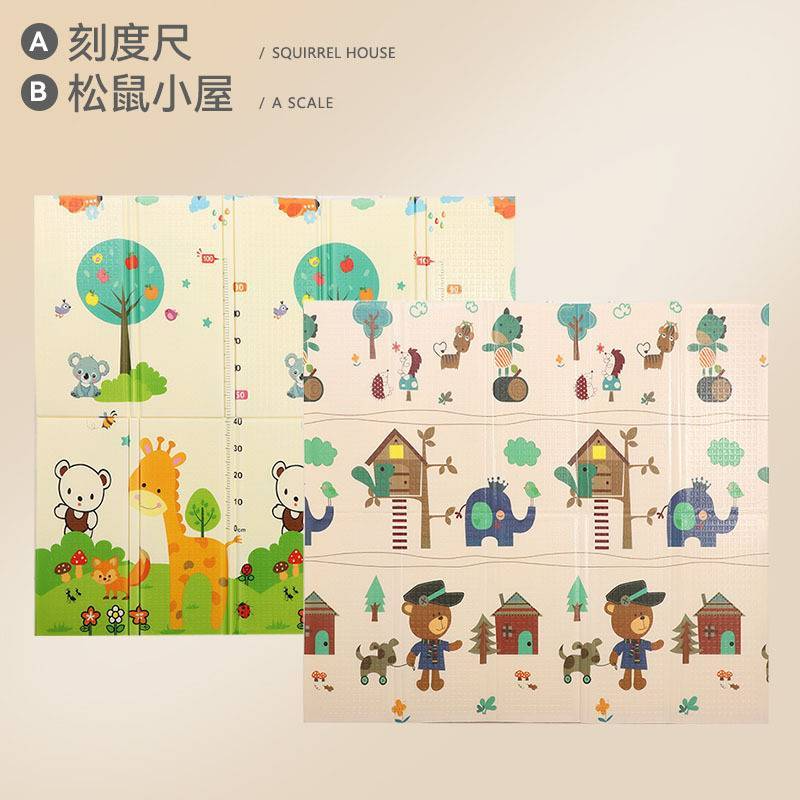 Baby foldable 1cm thickness X-PE play Mat 180cm x160cm size