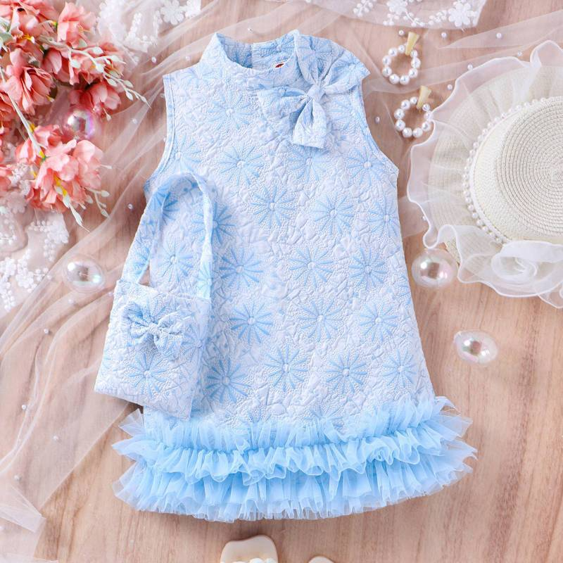 Summer New Design Children Wear Fashion Sleeveless Dress