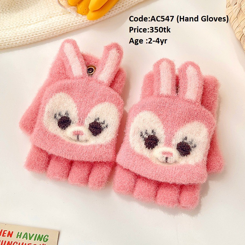 Children's gloves for Boys and girls warm gloves for toddlers five-finger(2-4yrs)