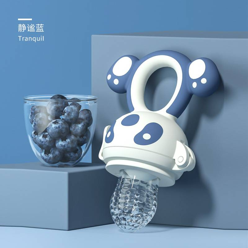 Food Feeder Fruit Pacifier: A Fresh Food Feeding Teether and Silicone Teething Toy for 6 To 12 Month Babies!