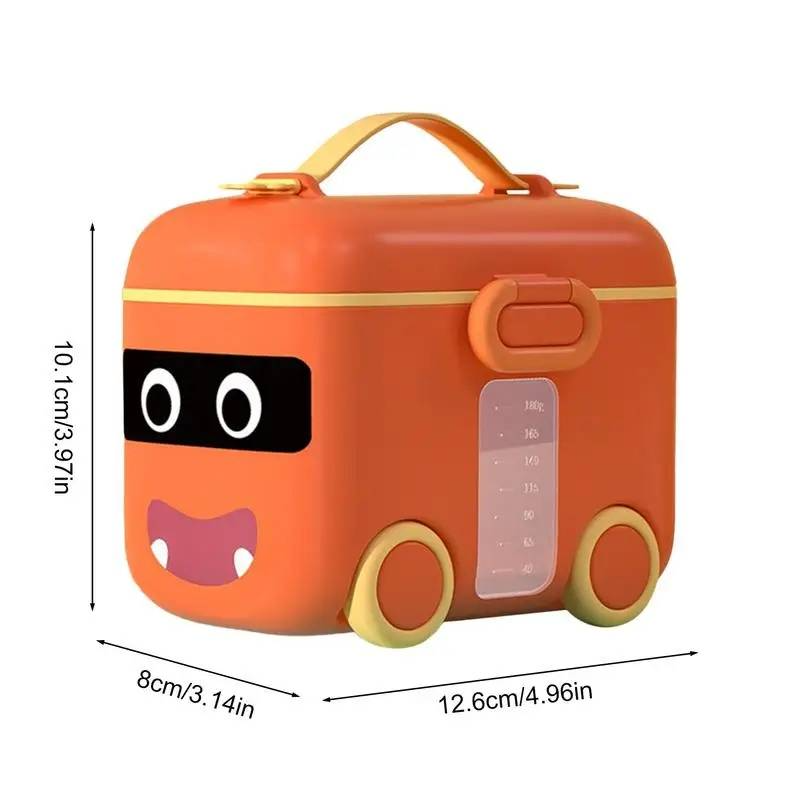 Car design powder milk/ food storage box