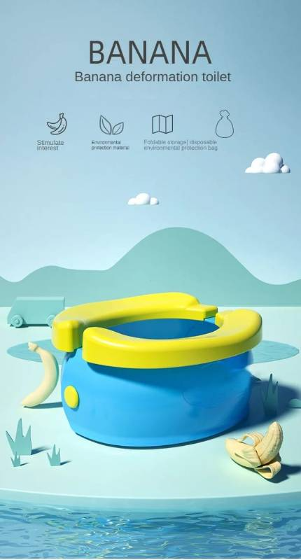 Baby poti sit for travel and poti training