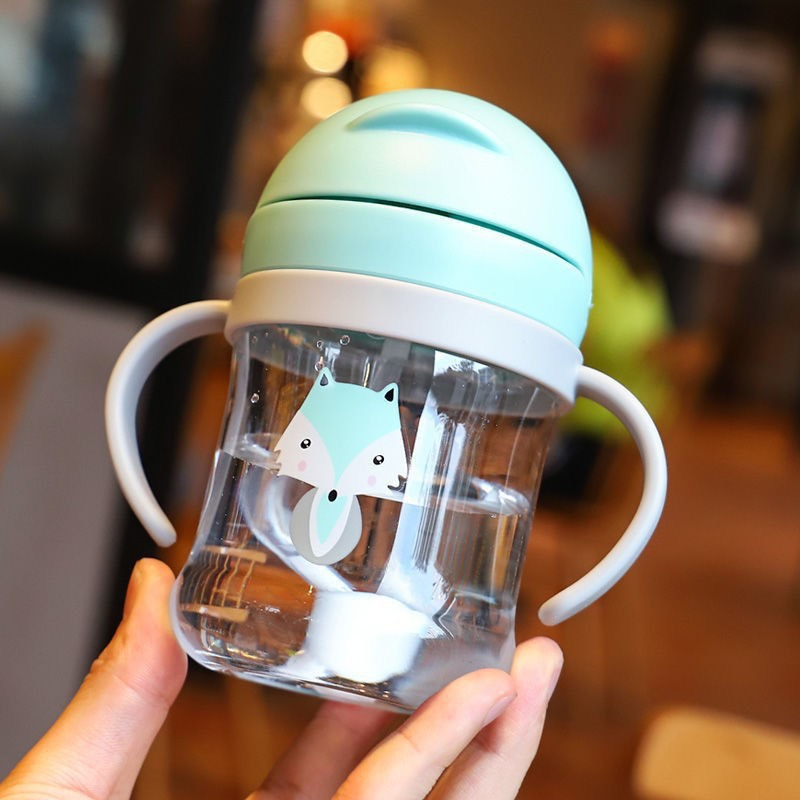 Children's water cup with straw 250ml