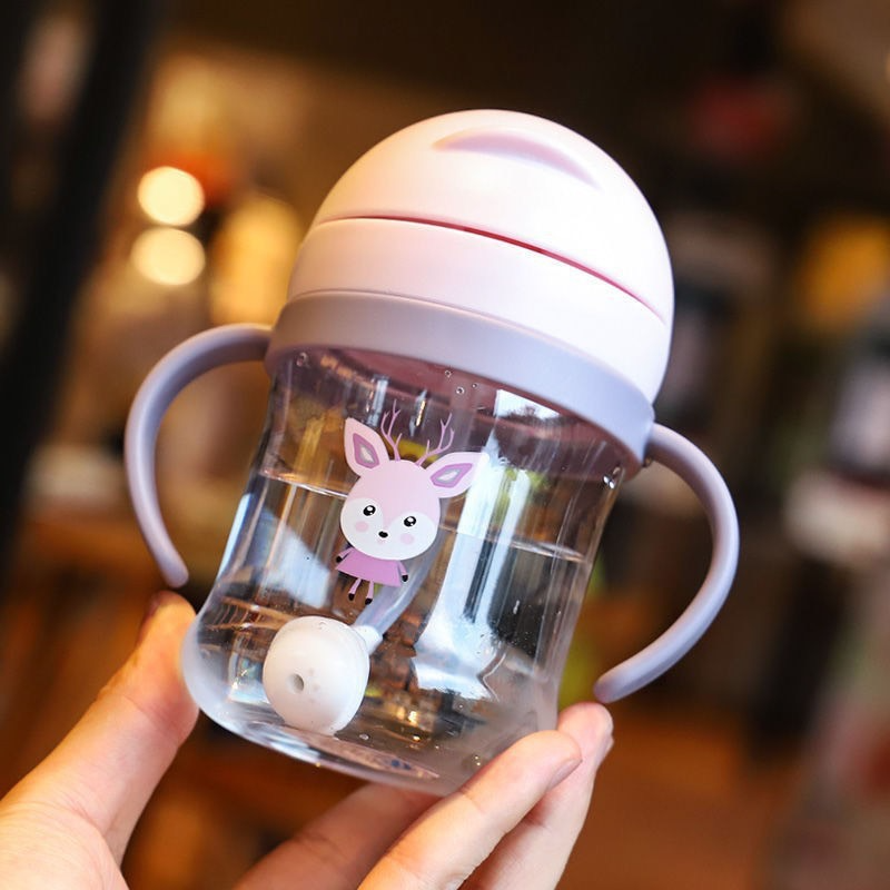 Children's water cup with straw 250ml