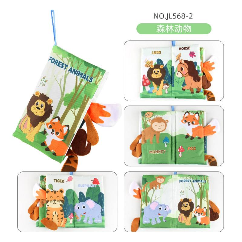 Baby cloth book for early learning