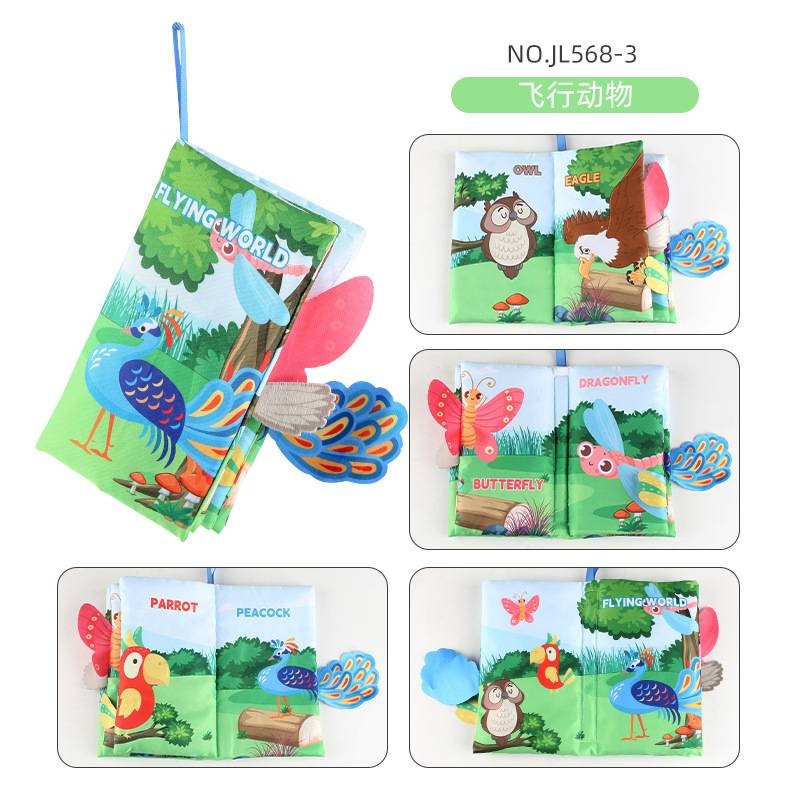 Baby cloth book for early learning