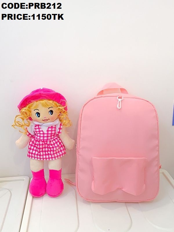 Cute doll children's backpack 3-5 years old